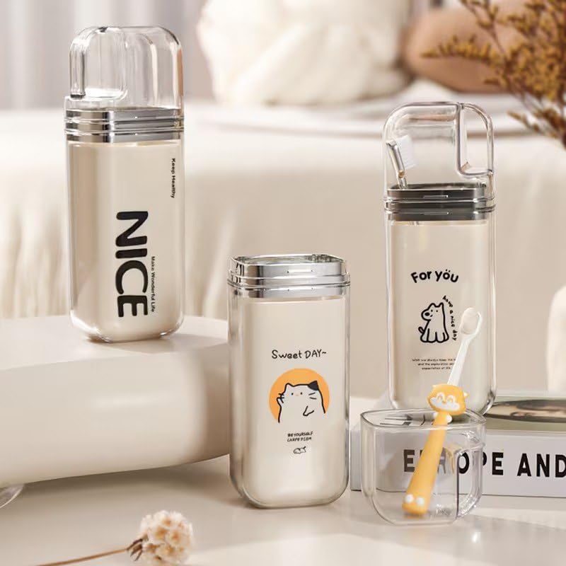 Travel Toothbrush Holder Kit Portable Hygiene Set