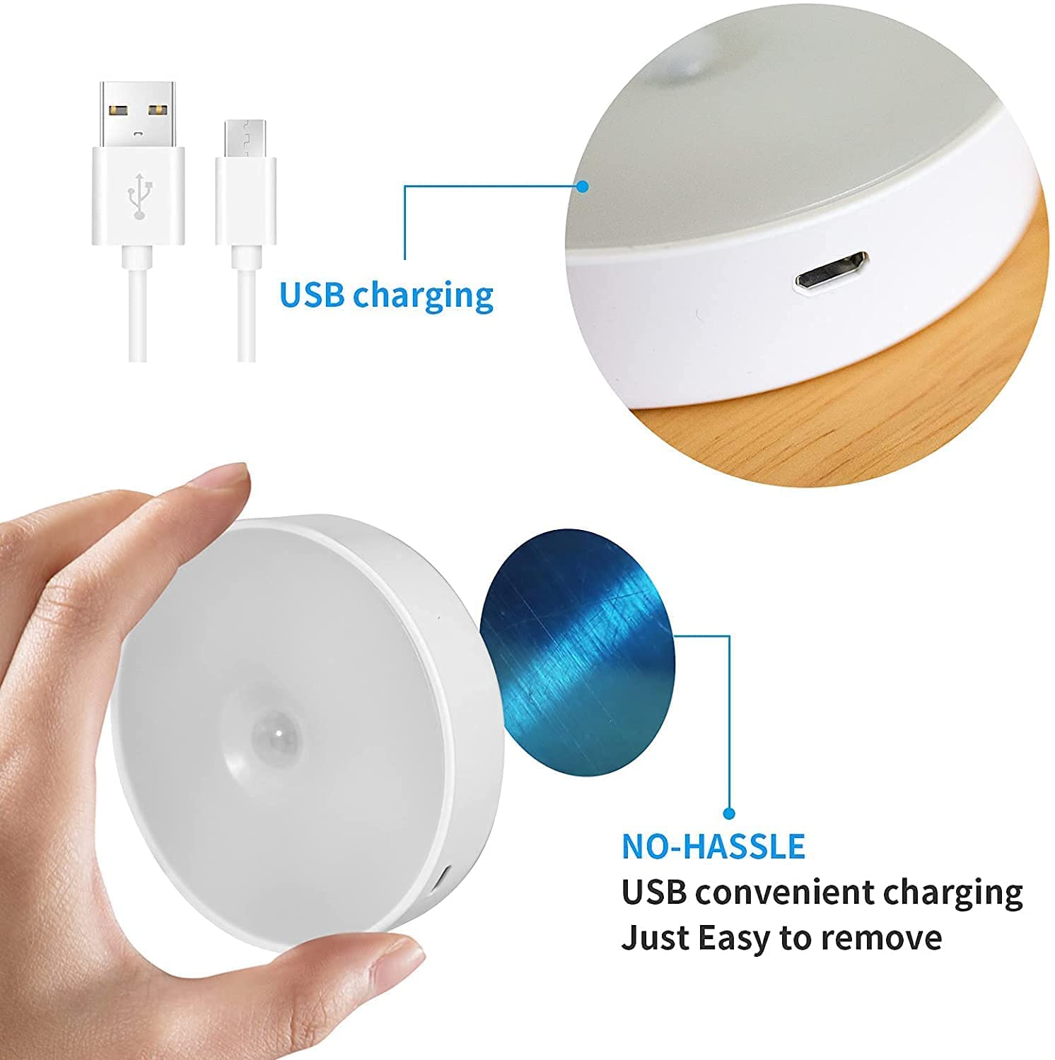 Rechargeable LED Motion Sensor Night Light