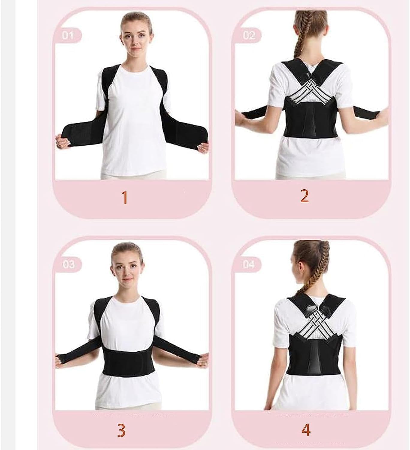 Unisex Back Posture Corrector Support Belt