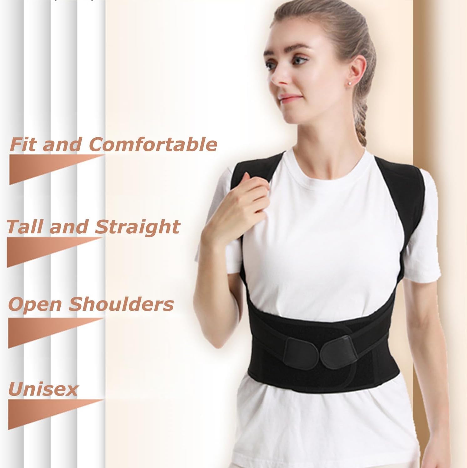 Unisex Back Posture Corrector Support Belt