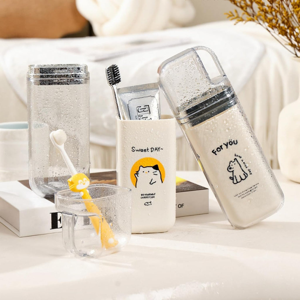 Travel Toothbrush Holder Kit Portable Hygiene Set