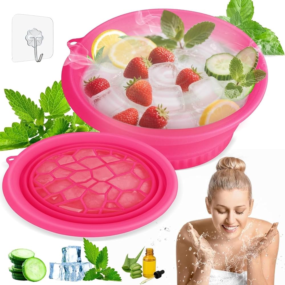 Silicon Ice Face Bowl