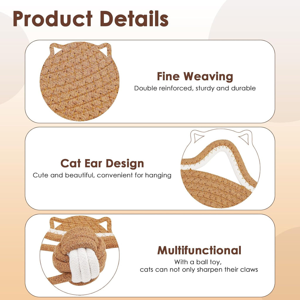 Cotton Rope Cat Scratch Mat
