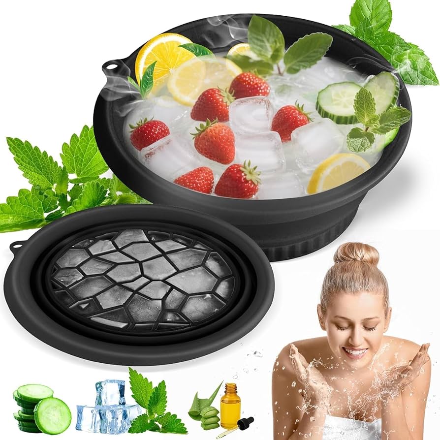Silicon Ice Face Bowl