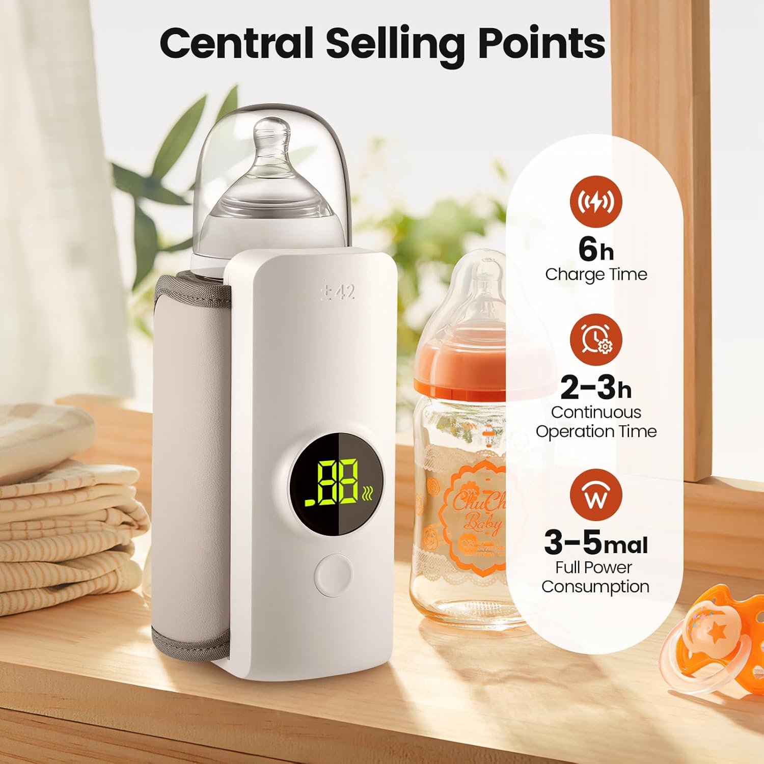 Portable Bottle Milk Warmer