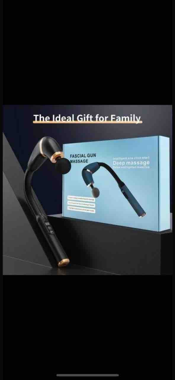 Portable Electric Body Massager (Multi-Head)