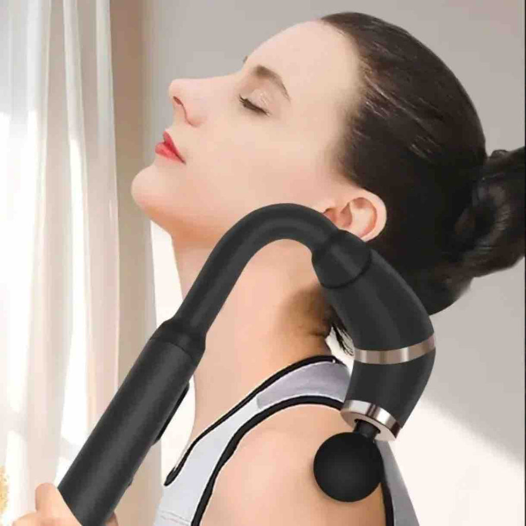 Portable Electric Body Massager (Multi-Head)