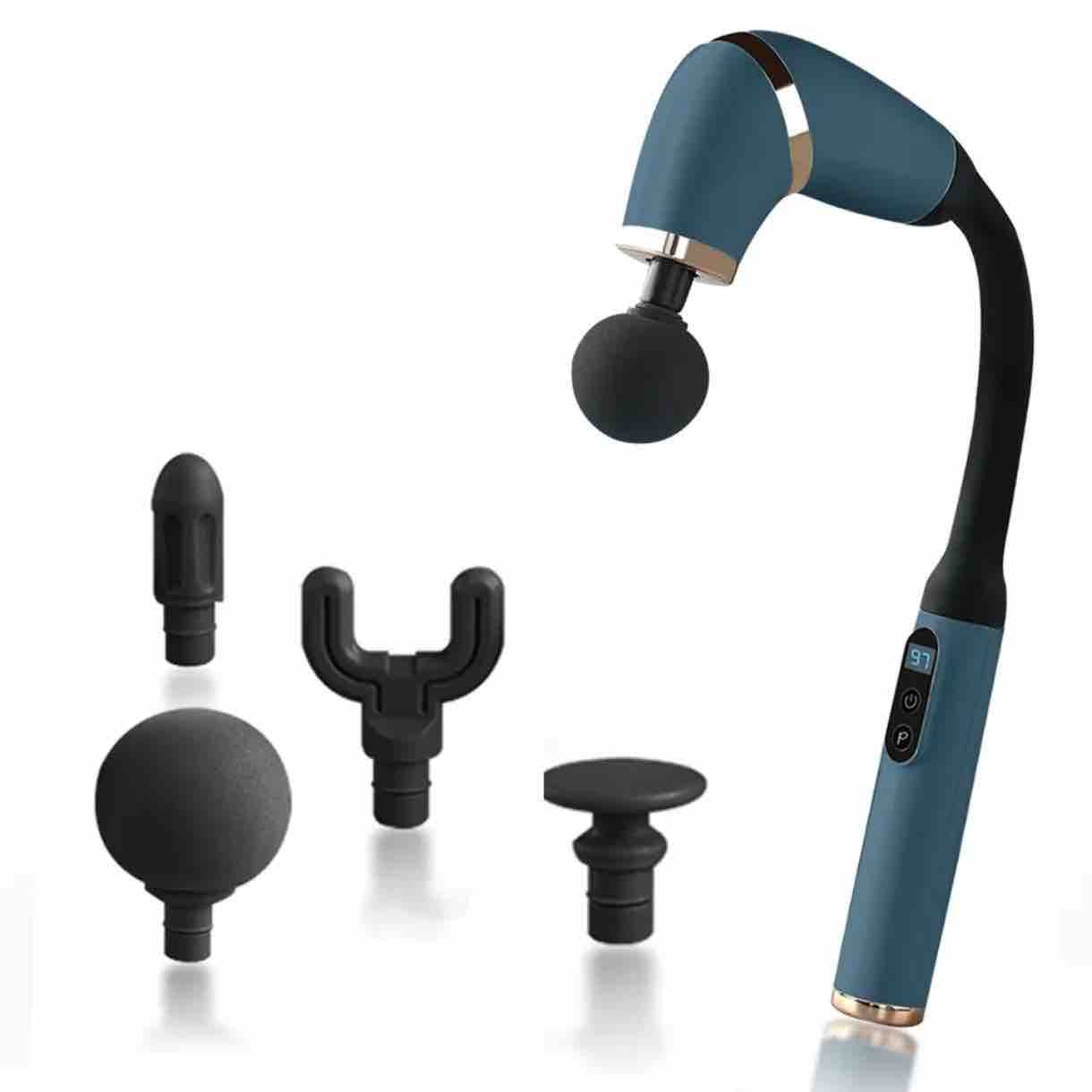 Portable Electric Body Massager (Multi-Head)