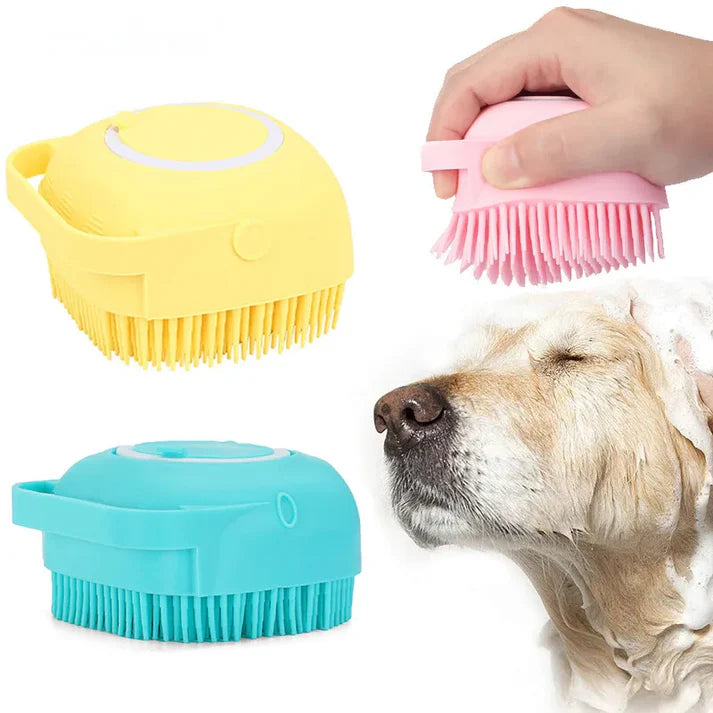 Silicon Pet Bath Brush