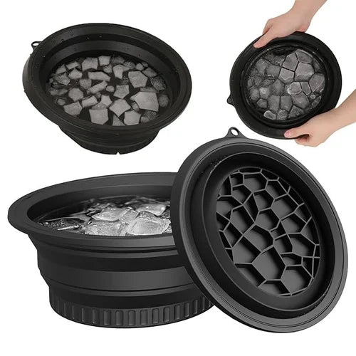 Silicon Ice Face Bowl